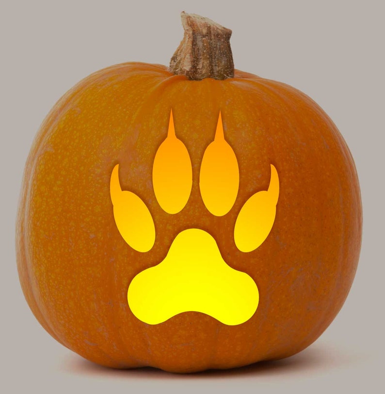 printable-pumpkin-stencil-for-carving-lion-paw-silhouette-etsy