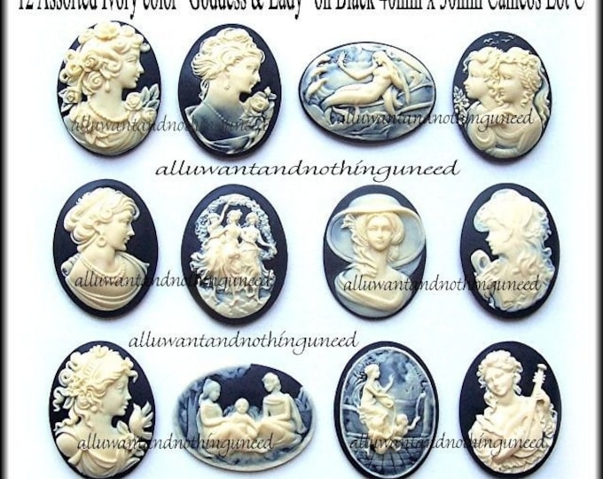 Cammeo In Resina Fiore Beige - BRILLANTI CREAZIONI - Foto 2