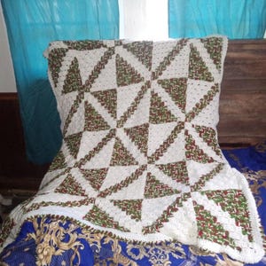 Christmas throw