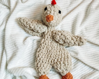 Crochet Chicken Snuggler
