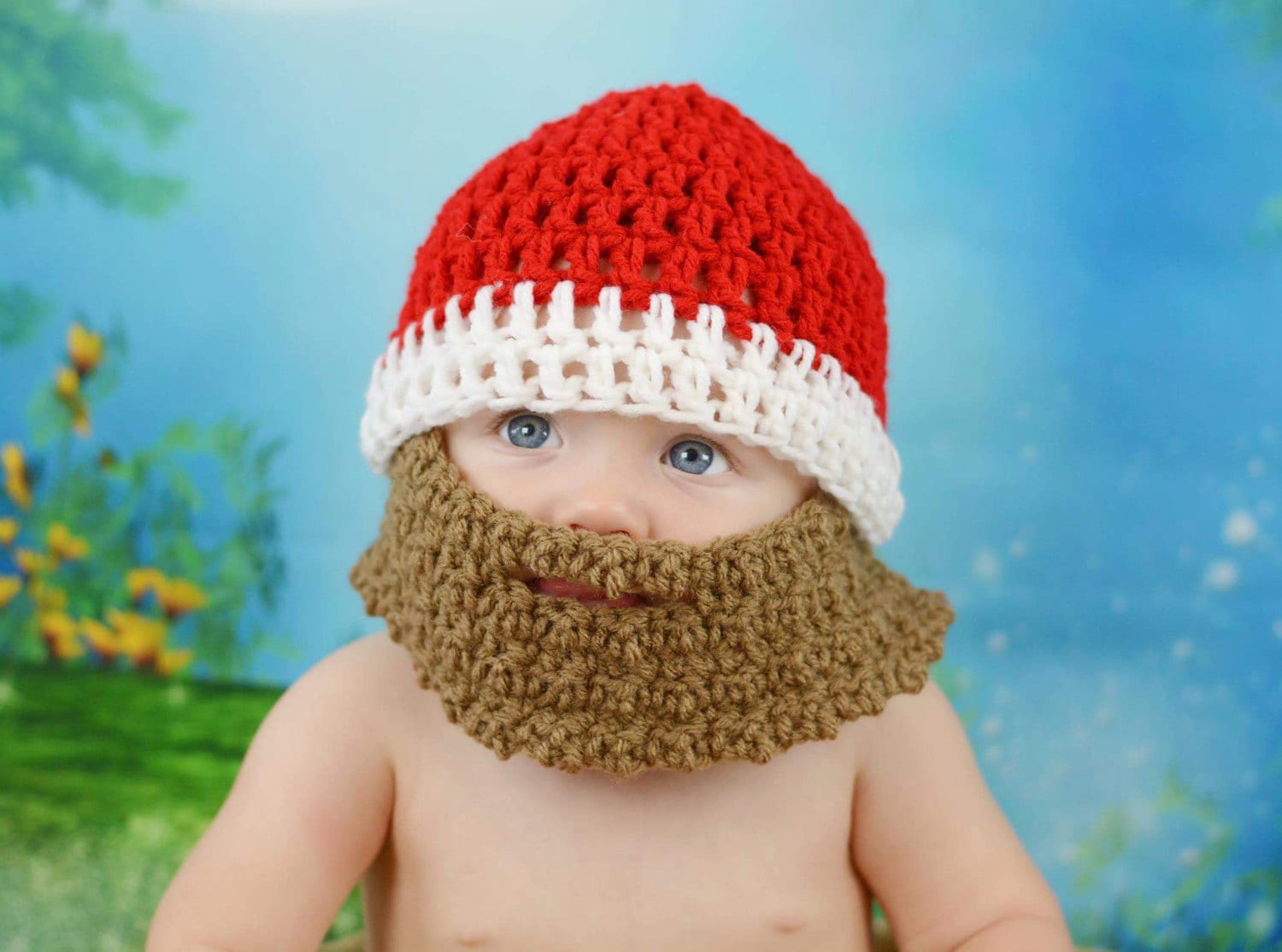 Baby Beard Beanie Baby Beard Hat Lumberjack Hat Bearded 