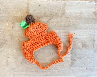 Dog Hat, Pumpkin Dog Hat, Pumpkin Costume, Dog Pumpkin, Puppy Hot, Small Dog Hat, Large Dog Hat, Dog Costume, Crochet Hat