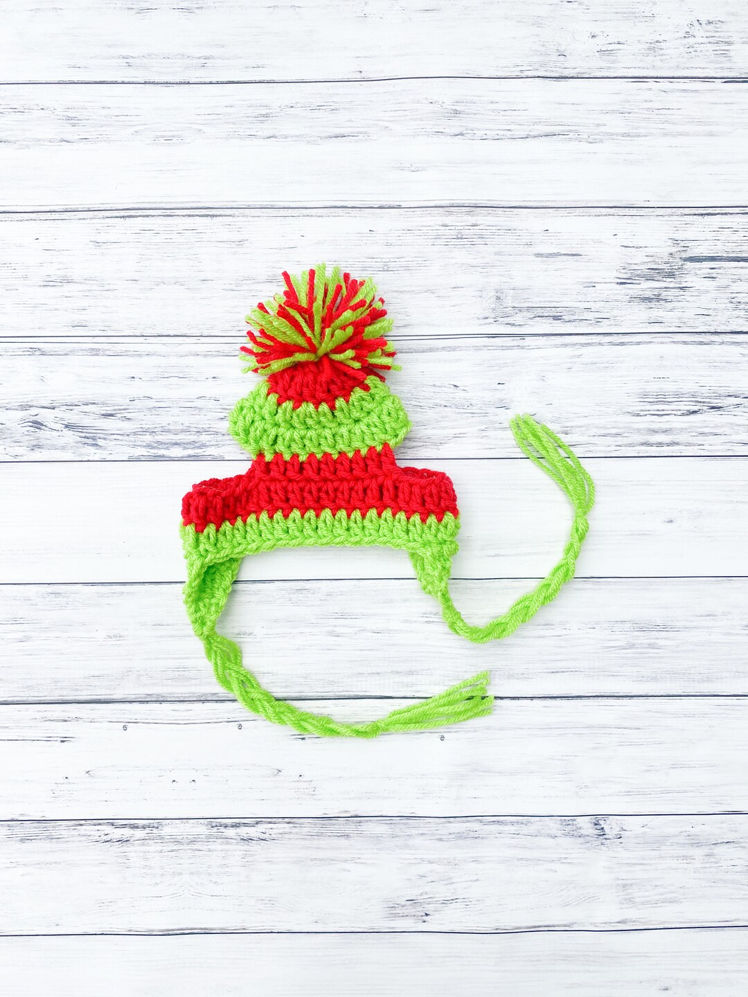 Christmas Dog Hat, Crochet Dog Hat, Dog Hat, Striped Dog Hat, Winter