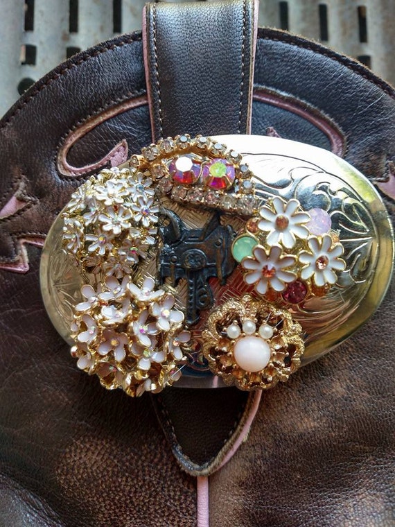 Fancy belt cheap buckles