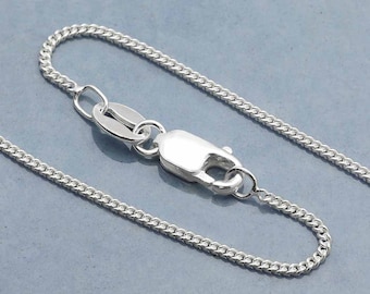 925 sterling silver chain fine 40 cm or 46 cm