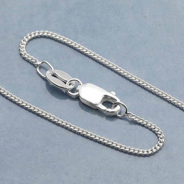 925 Sterling Silber Kette fein 40cm oder 46cm