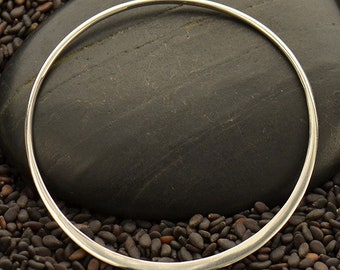 925 silver pendant circle large 43 mm