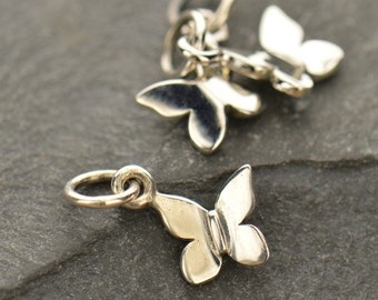 925 Sterling Silver Pendant Mini Butterfly