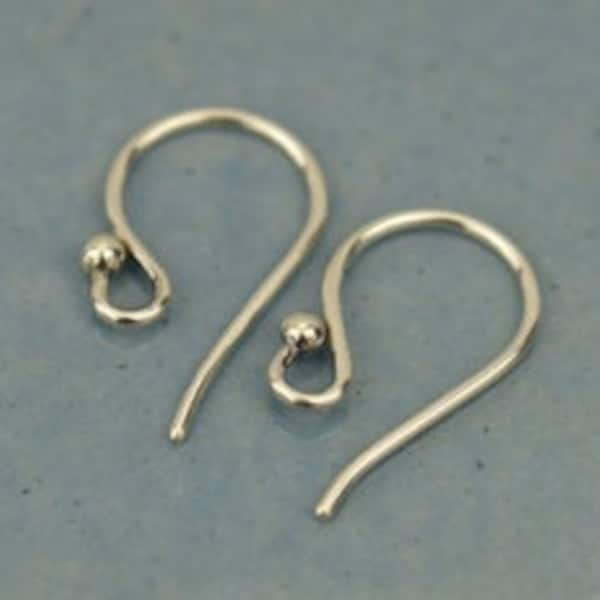 925 Sterling Silver Earhooks 1 pair