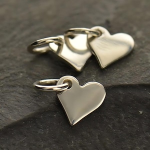 925 Silber Anhänger Mini-Herz