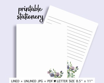 Floral Printable Stationery. Floral Stationery. Printable Floral Stationery. Floral Letter Paper. Floral Paper. Floral Stationary. 003