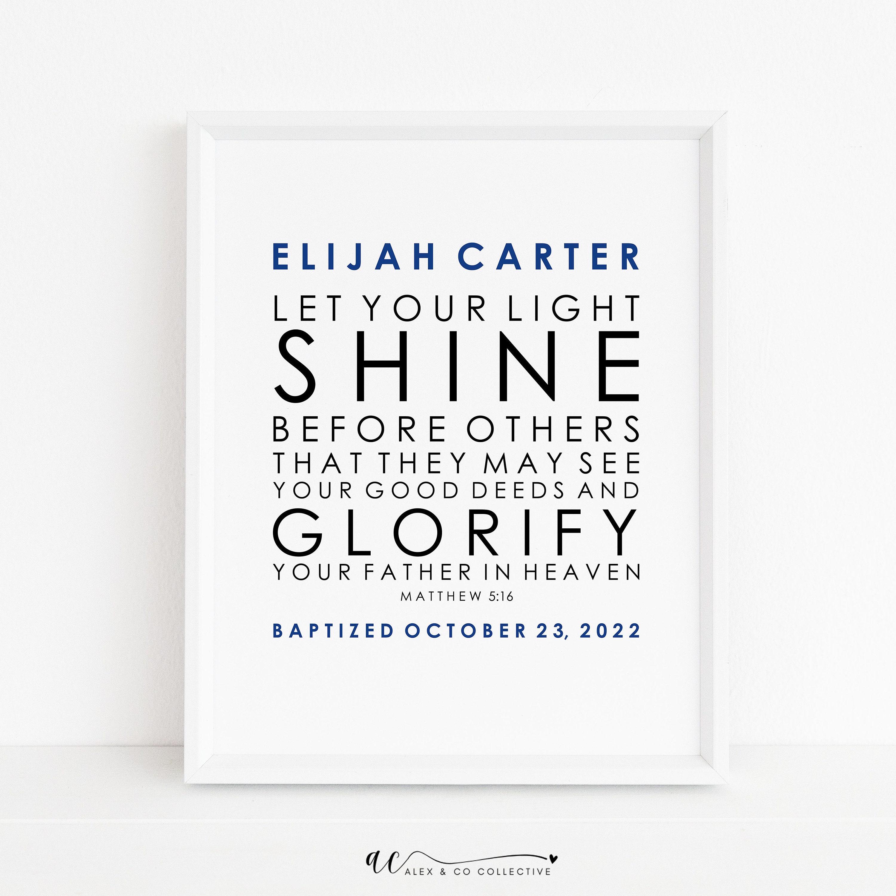 Baptism Printable. Baptism Gift Boy. Baptism Print. Etsy Canada