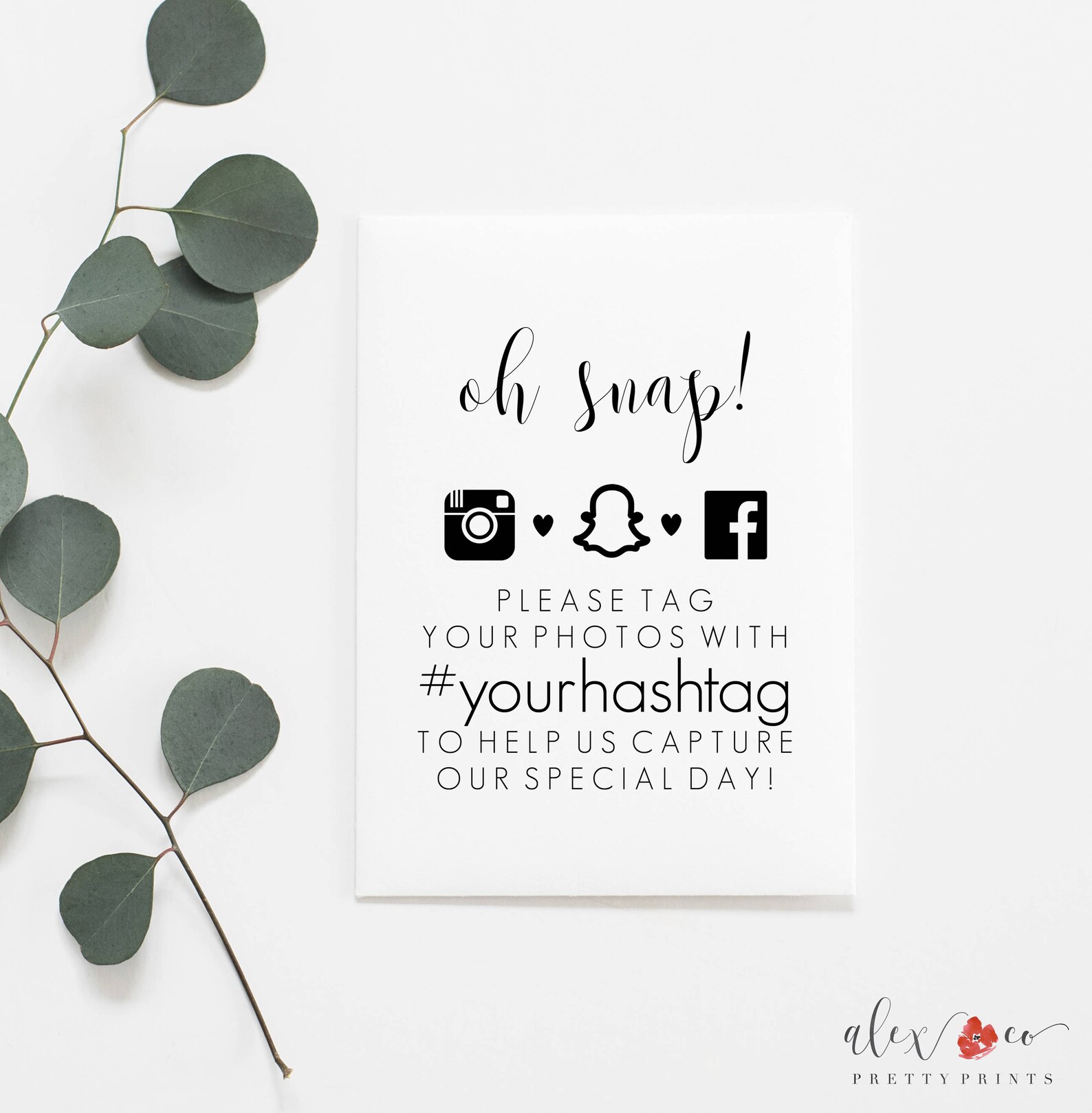 Printable Hashtag Sign. Hashtag Printable. Hashtag Sign. | Etsy
