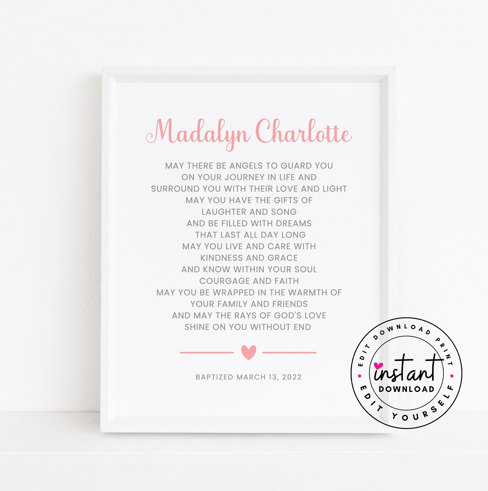 Baptism Gift. Baby Dedication Gift. Baby Christening Gifts. Etsy