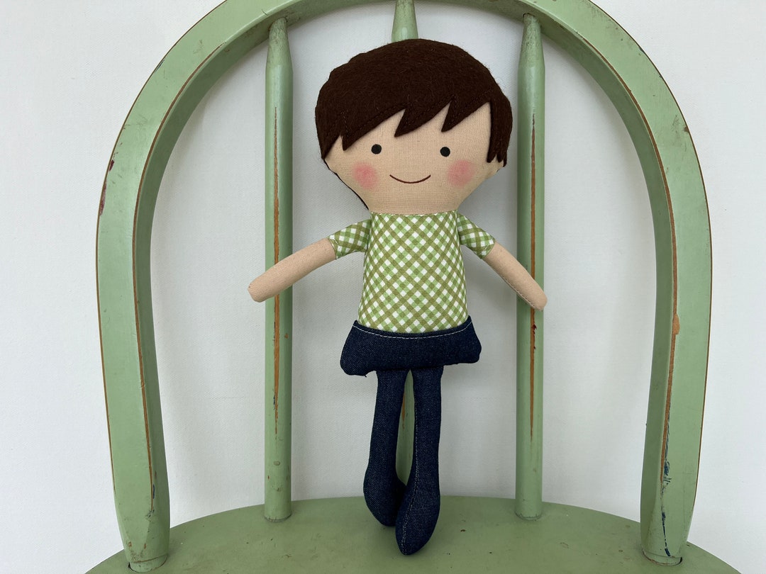 Boy Ragdoll Little Boy, Handmade Rag Doll, Perfect for Imaginative Play! - Etsy
