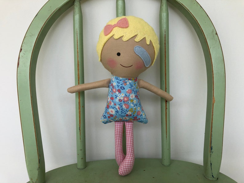 doll with eye patch
