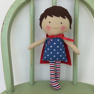 Boy Super Hero Doll, Perfect for Imaginative Play!