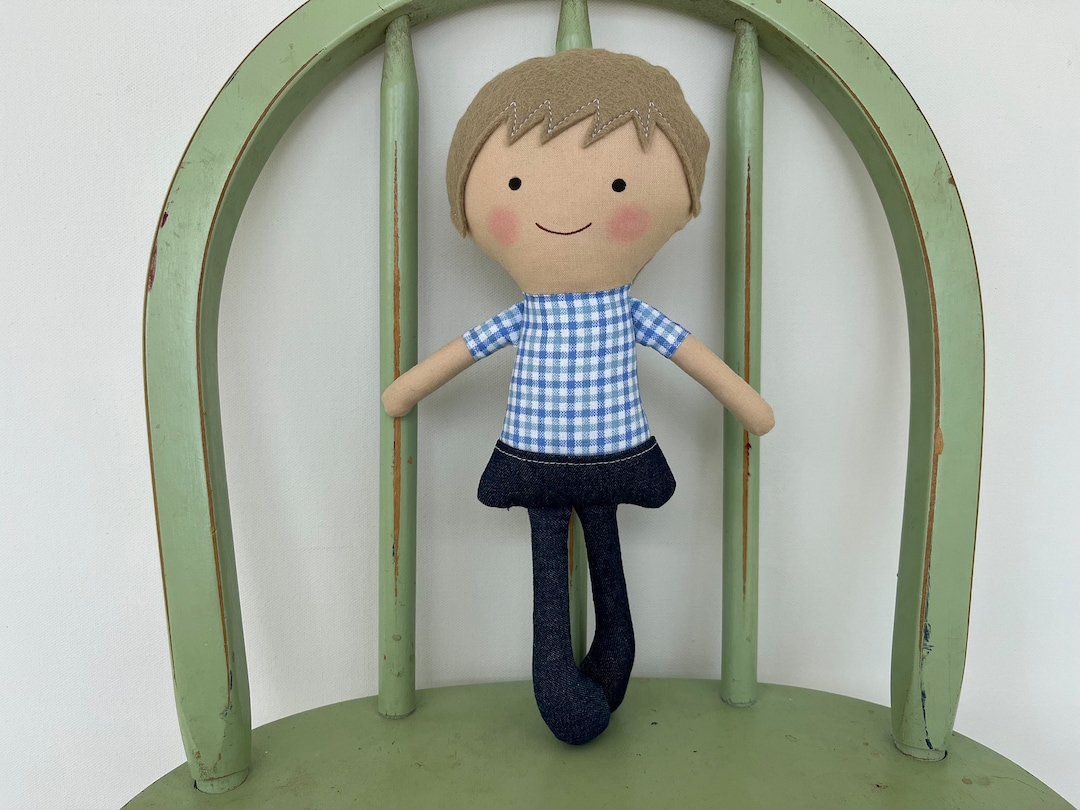 Little Boy, Handmade Rag Doll, Perfect for Imaginative Play! - Etsy