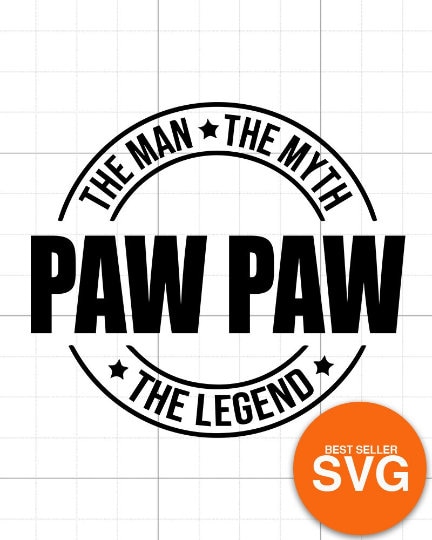 Pawpaw Svg, Fathers Day Svg, Daddy Svg, Father Day Svg, Black Father