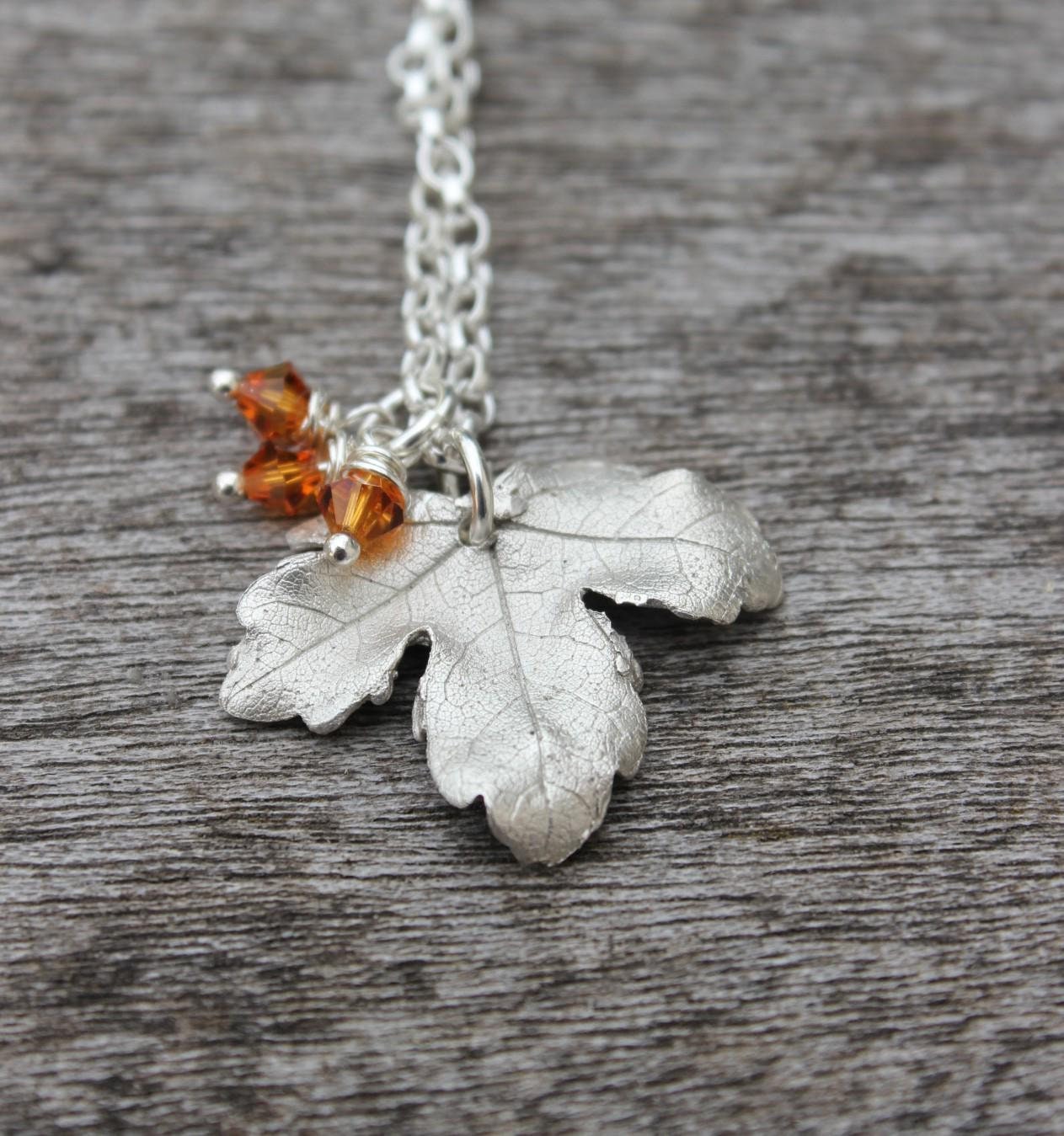 Dodo Pomellato Collana Ciondolo Foglia Acero Argento Massiccio 53 Gr - Foto 3