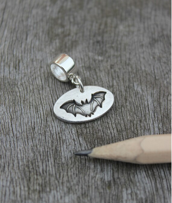 Pandora Bat Charm Silver Bat Charm Tiny Silver Bat Bat