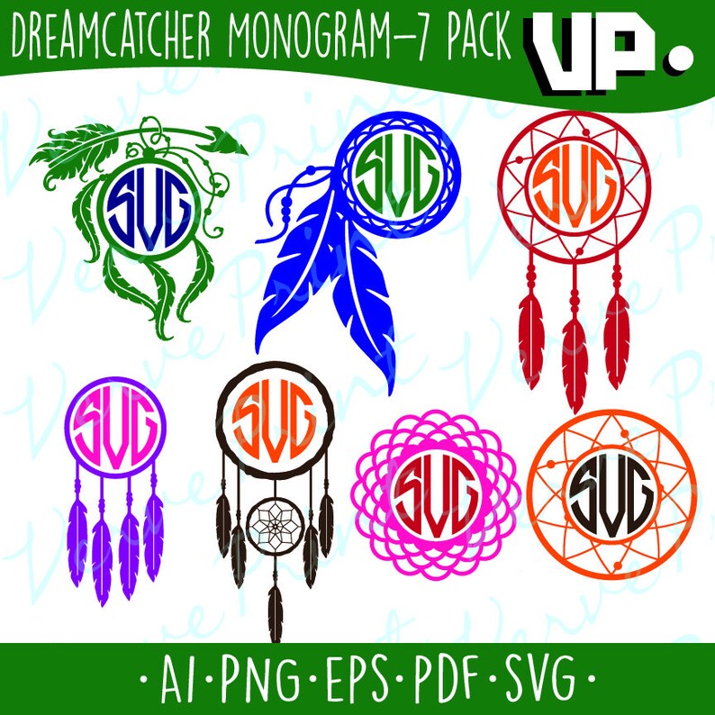 Download Dream Catcher Svg Monogram Frames Dreamcatcher Frames Svg ...