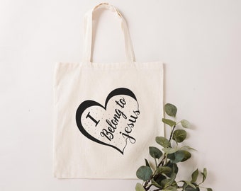 Christian Tote Bag, Bible Tote Bag, Jesus Tote Bag