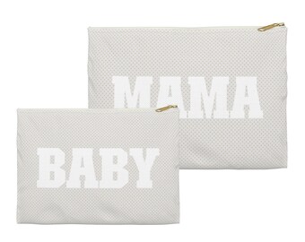 Mama Bag Baby Essential Pouch Diaper Bag Organizer Mama Baby Bag Cosmetic Bag Mom Pouch Baby Shower Gift New Mom New Baby Gift Ideas