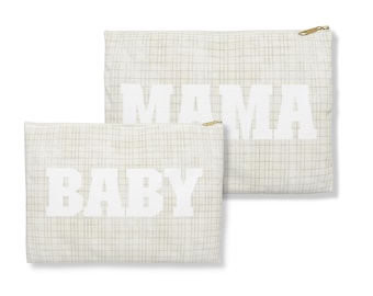 Mama Bag Baby Essential Pouch Diaper Bag Organizer Mama Baby Bag Cosmetic Bag Mom Pouch Baby Shower Gift New Mom New Baby Gift Ideas