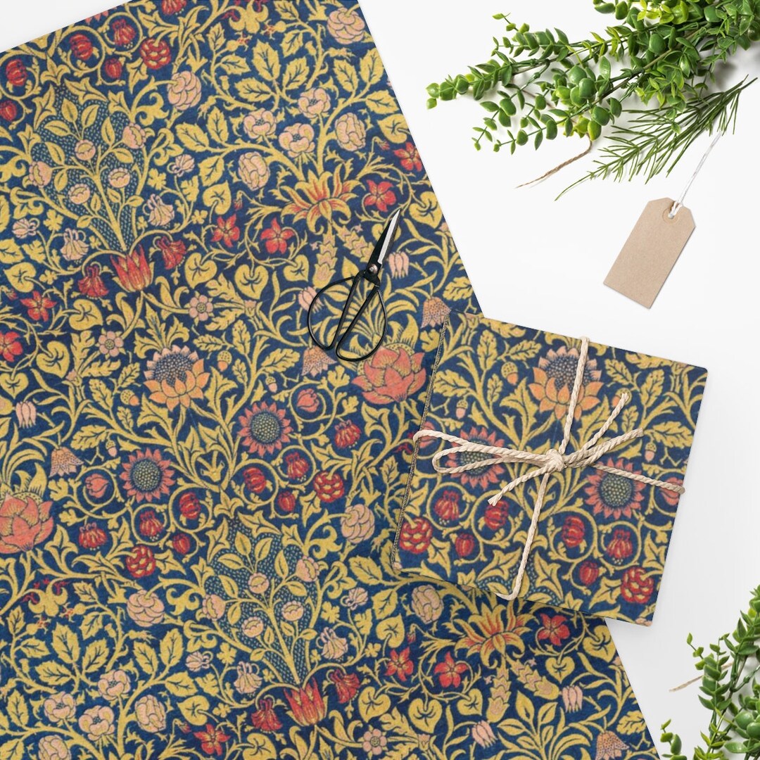 Wrapping Paper Vintage William Morris Wrapping Paper gift Etsy