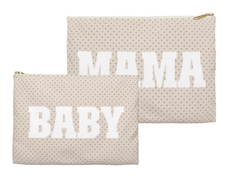 Mama Bag Baby Essential Pouch Diaper Bag Organizer Mama Baby Bag Cosmetic Bag Mom Pouch Baby Shower Gift New Mom New Baby Gift Ideas