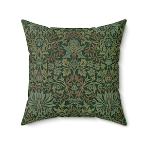 William Morris Throw Pillow Cover, Morris Art Cushion Cover, Art Nouveau pillow case, Vintage cover, Decorative Pillowcase gifts, Farmhouse