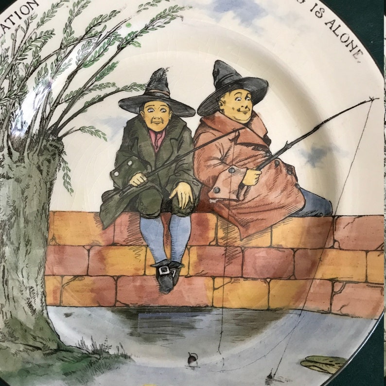 Royal Doulton Gallant Fishers Plate