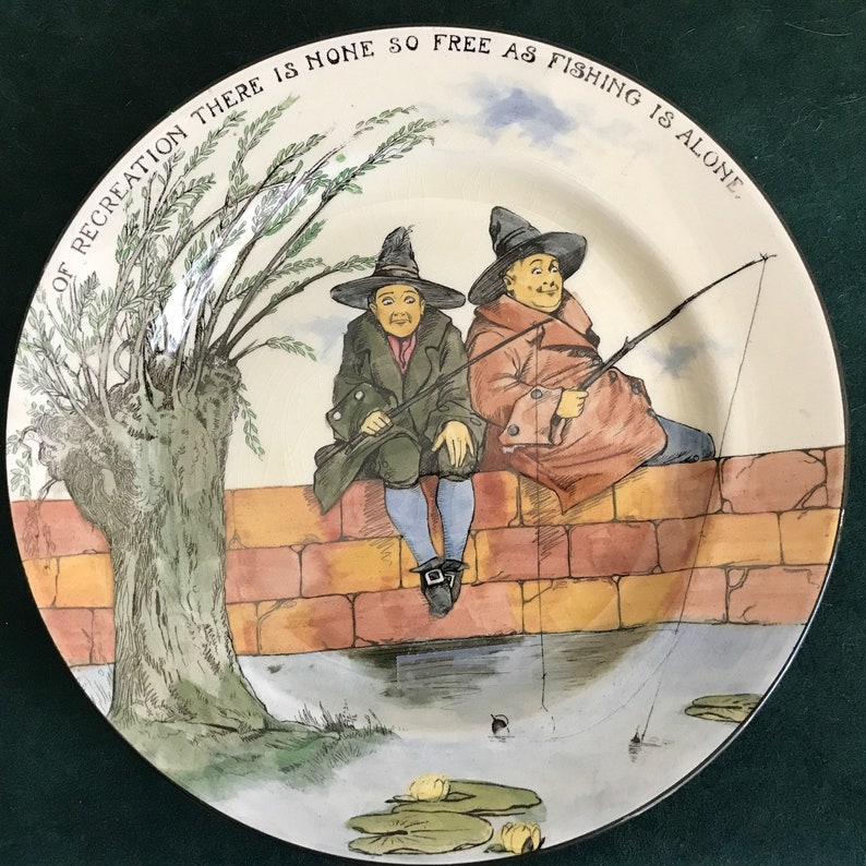 Royal Doulton Gallant Fishers Plate
