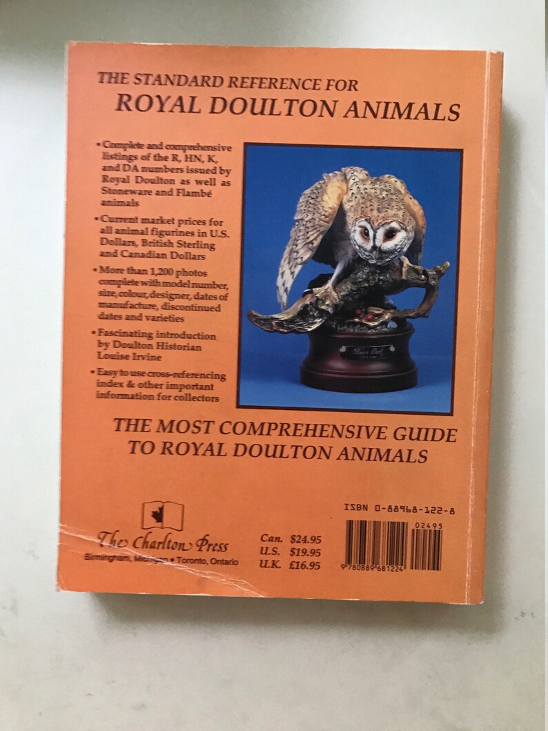 The Charlton Standard Catalogue Of Royal Doulton Animals Book Read Online