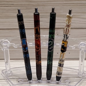 Wizard House Gel Ink Pen Epoxy Pen Harry Potter
