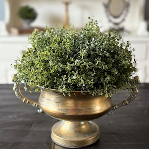 Kunstmatig vormsnoeihout buxus, halve bol buxus, groen halve bol, groen voor middelpunt, urnvuller, deegtakvuller, vaastopper