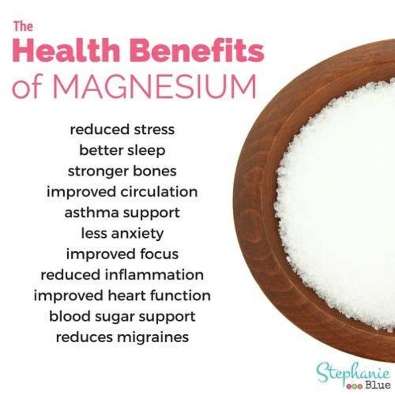 Magnesium Roll On TENSION RELEASE Magnesium for Headaches Etsy