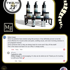 Loción de magnesio para dormir - Dolores musculares, artritis, dolores de crecimiento, calambres en las piernas, síndrome de piernas inquietas, migraña. Crema de magnesio vegana para dormir, 118 ml (4 oz). imagen 2