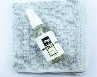 Magnesium Oil SPRAY 2 oz. Best Topical Magnesium | Sleep, Sore Muscles, Anxiety, Arthritis | Topical Magnesium Chloride Gift Transdermal Oil