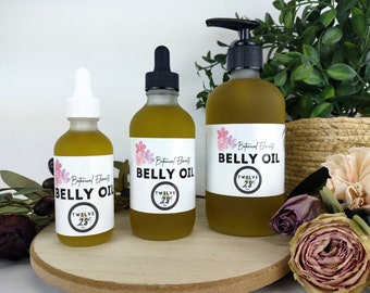 Organic Belly Oil, Pregnancy Mom to be gift, Helps Prevent Stretch Marks, Vegan, Gift for Pregnant Mom to be, Belly Butter Cream Alternative