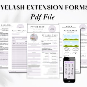Modèle de registre client DIGITAL Deluxe Lash Tech 2024, cartographies de cils, suivi des services, formulaires de consentement des cils, nouveau modèle GoodNotes PD.