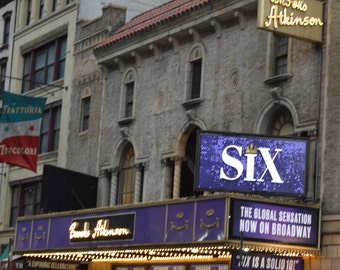 SIX at the Brooks Atkinson Theatre