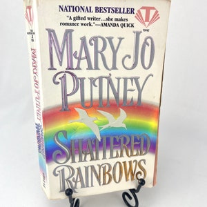 Arcobaleni infranti di Mary Jo Putney, prima edizione del 1996, libro tascabile con copertina arretrata