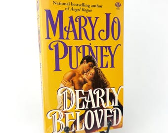 Dearly Beloved by Mary Jo Putney 1st Topaz Edition 1990 w/Stepback Cover