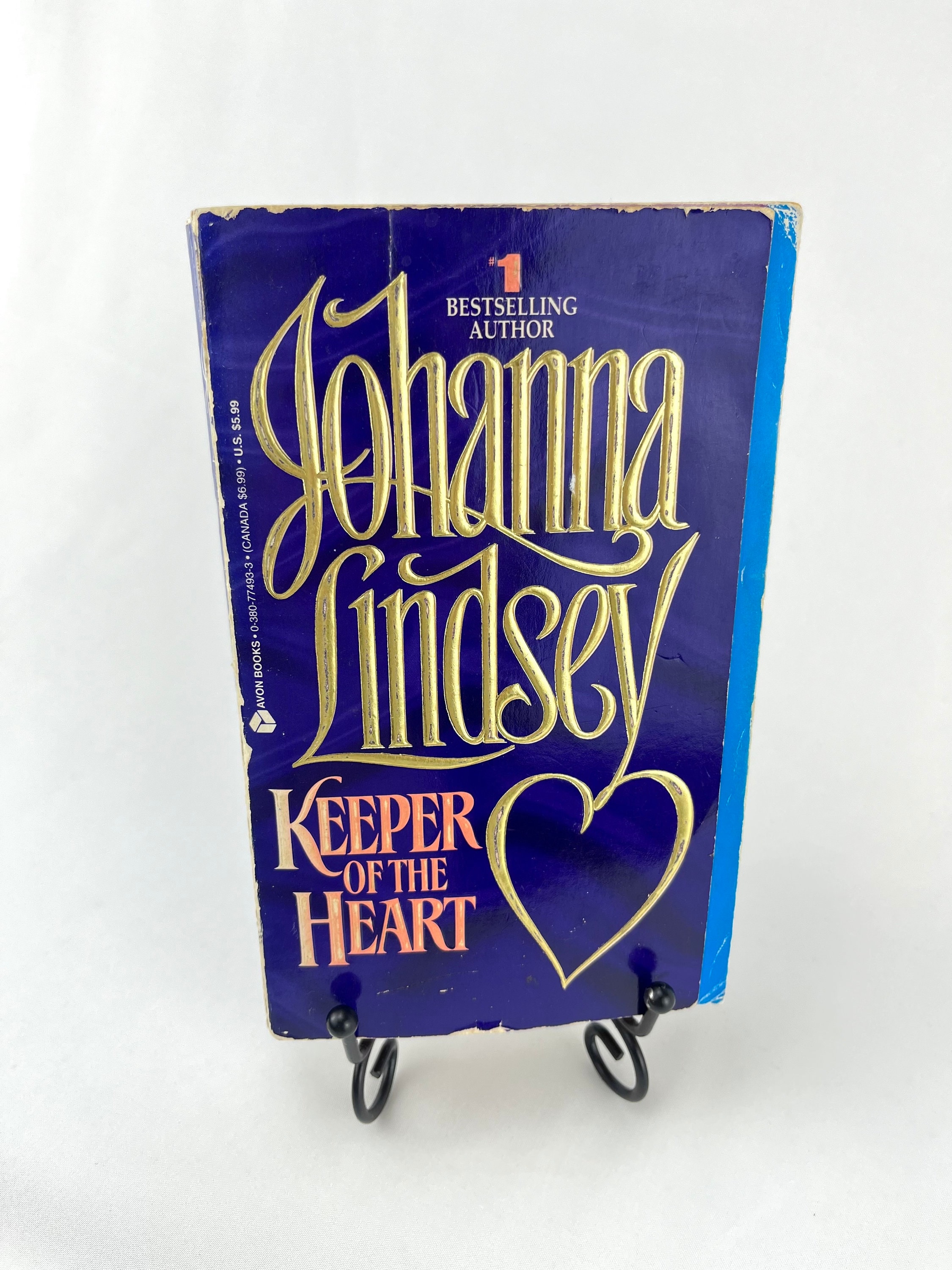 Keeper of the Heart by Johanna Lindsey 1st Printing 1993 Paperback
