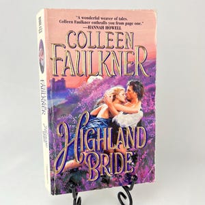 Highland Bride di Colleen Faulkner 1a stampa 2000 Zebra Romance Brossura con copertina flessibile