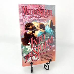 Into the Storm di Maura Seger 1990 Prima ristampa Brossura con copertina flessibile