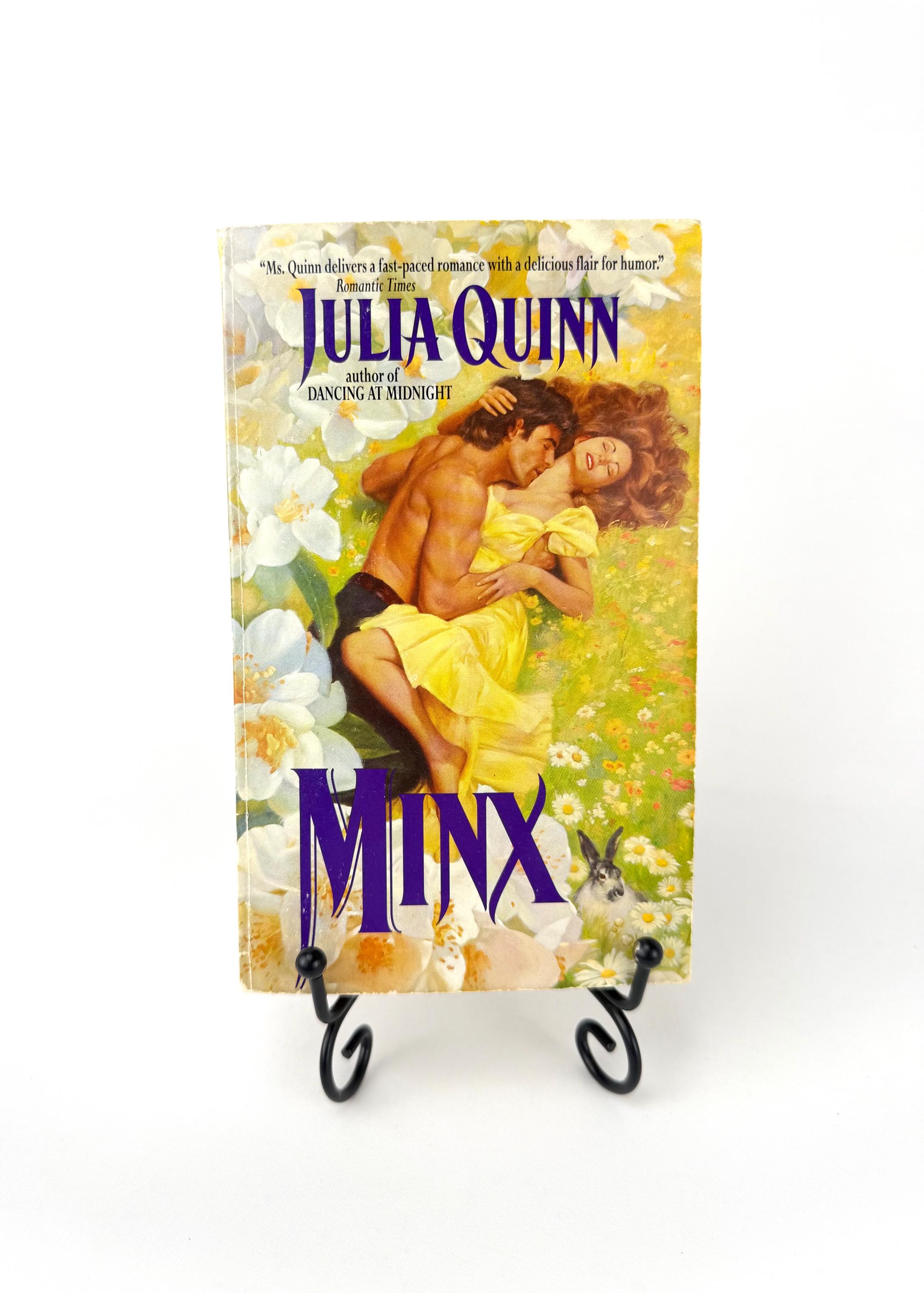 Minx by Julia Quinn 5th Printing 1996 Paperback W/clinch Cover