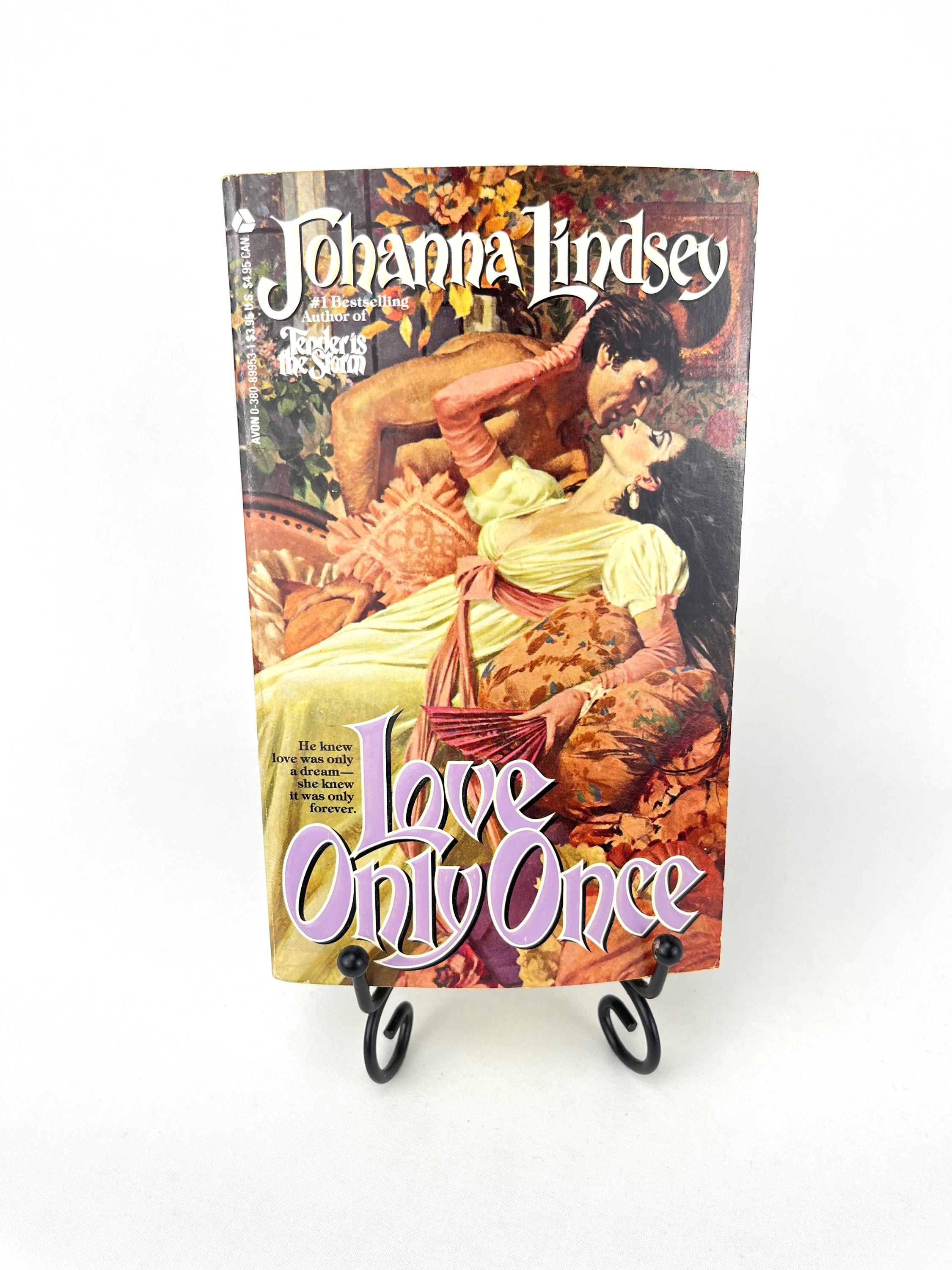 Love Only Once by Johanna Lindsey 1985 1st Printing Paperback W